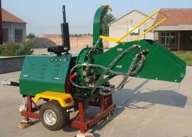 Chiny Podwójna hydrauliczna automatyczna maszyna do karmienia Chwytak do drewna Heavy Duty Wood Chipper dostawca