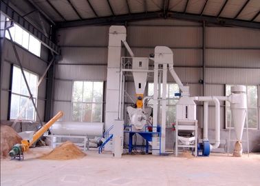 Chiny Wysokowydajne urządzenia do produkcji pelletów do drewna z przenośnikiem Belf, separatorem chłodzenia dostawca